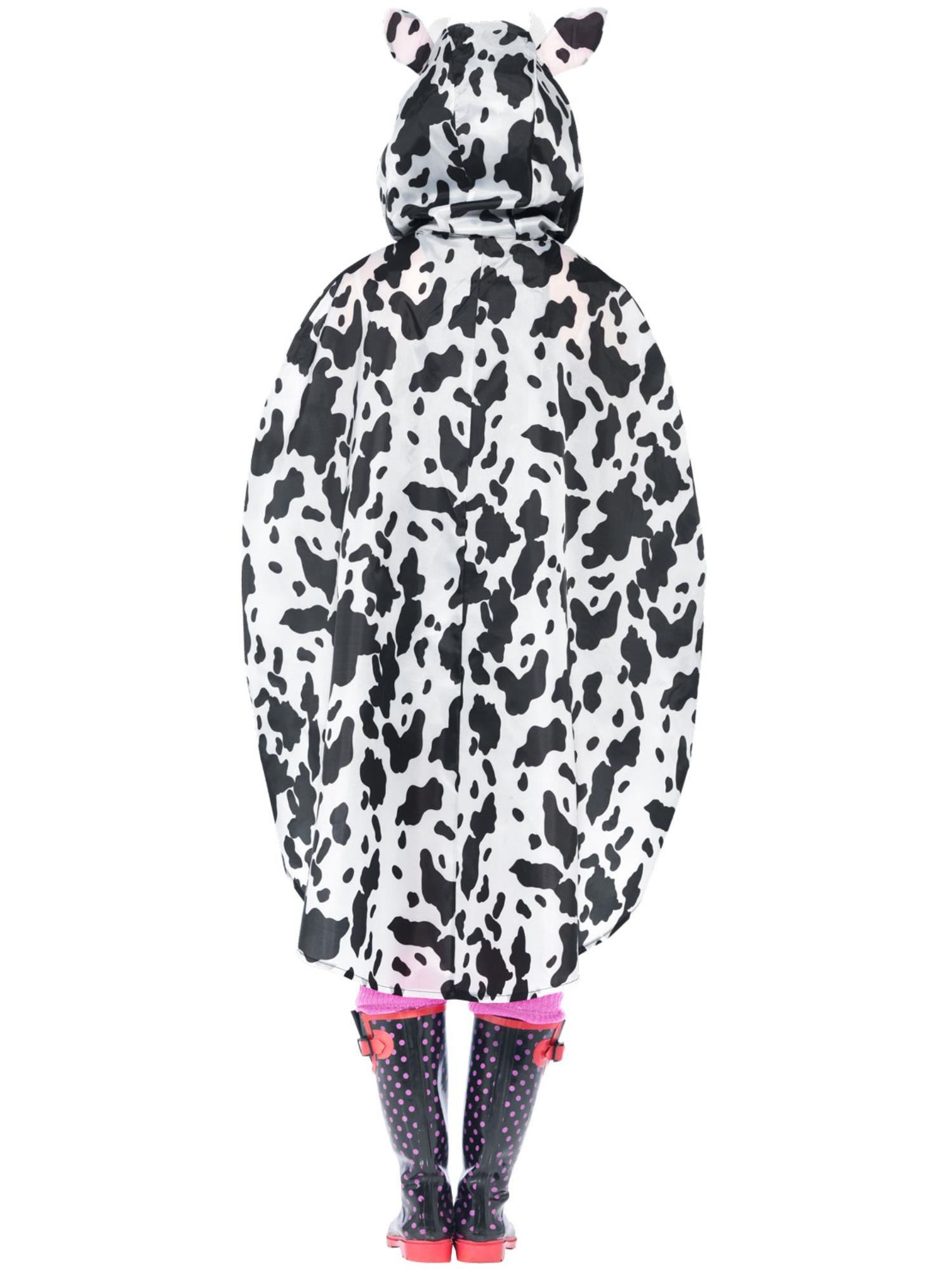 smiffys-fever-cow-party-poncho-kuhkost-m-schwarz-wei image 2
