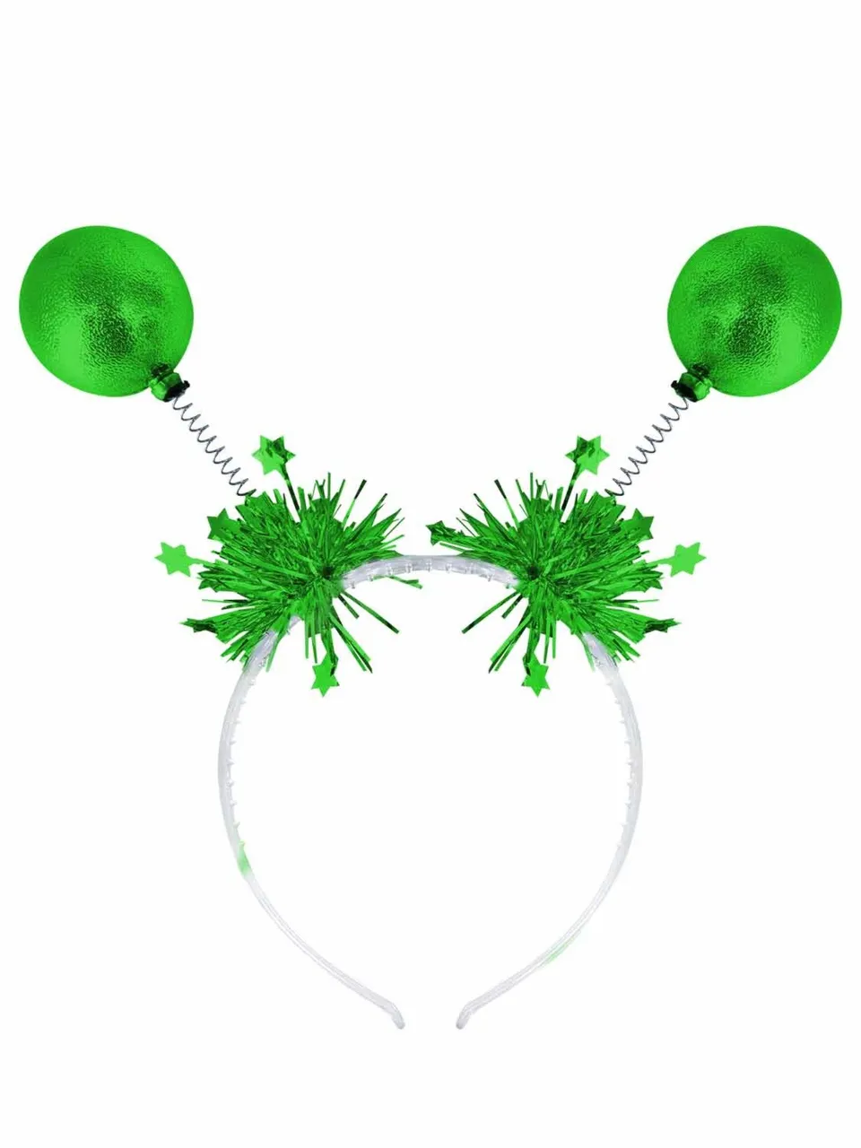smiffys-fever-ball-bopper-haarreif-gr-n-metallic-einheitsgr image 1