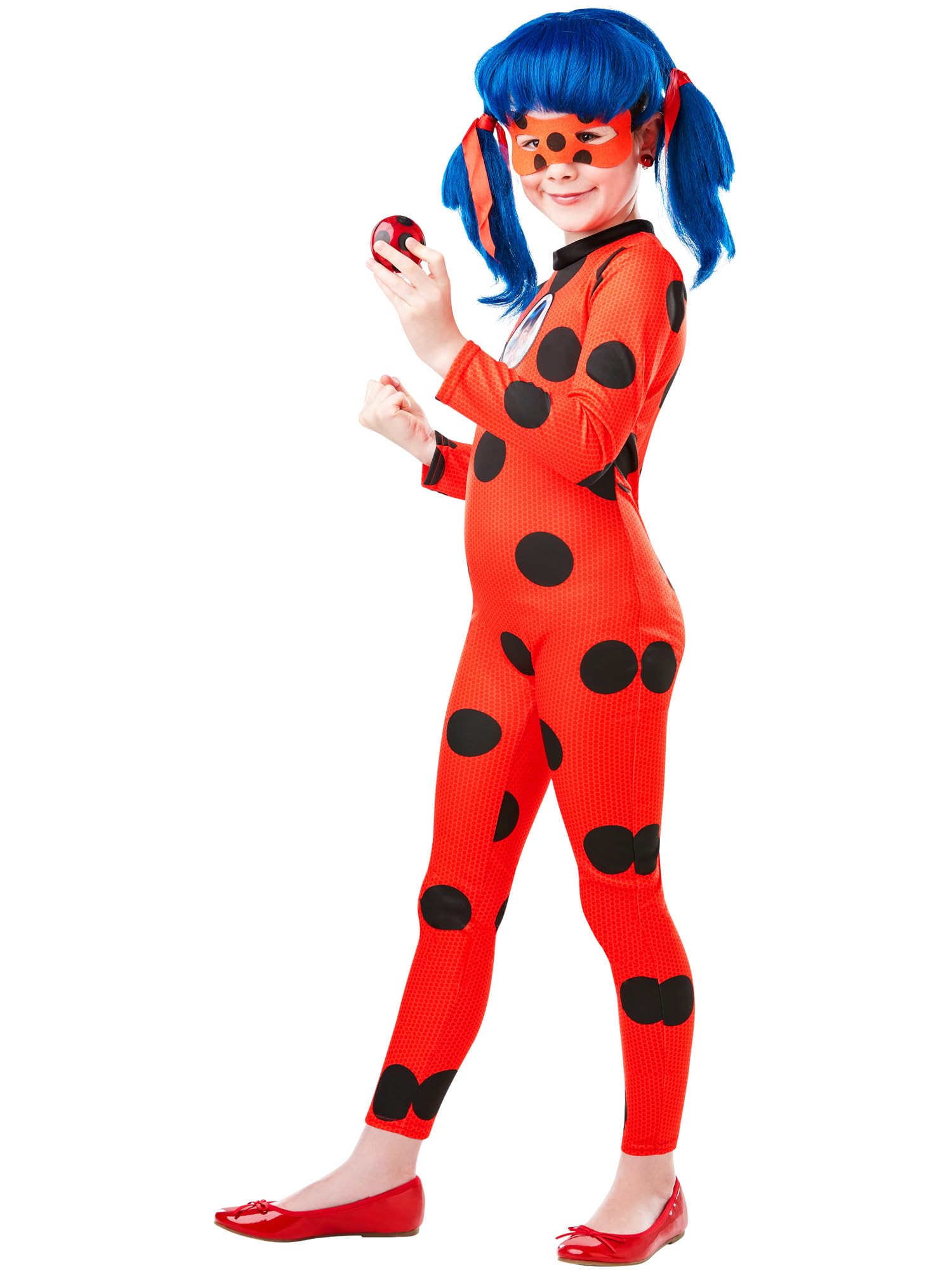 rubie-s-deluxe-miraculous-ladybug-kinderkost-m-7-8-jahre-maske image 4