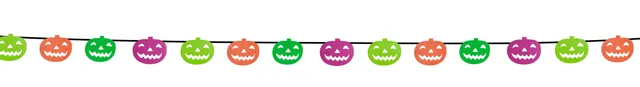 rubies-d-coration-k-rbis-girlande-neon-bunt-plastik image 1