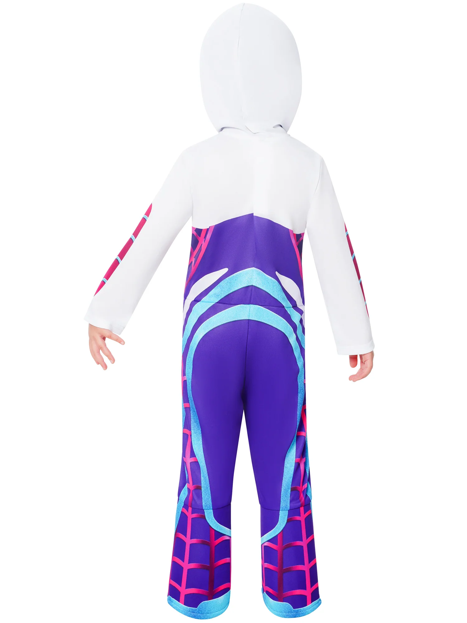 rubies-ghost-spider-kost-m-klassisch-wei-lila-mit-maske image 2