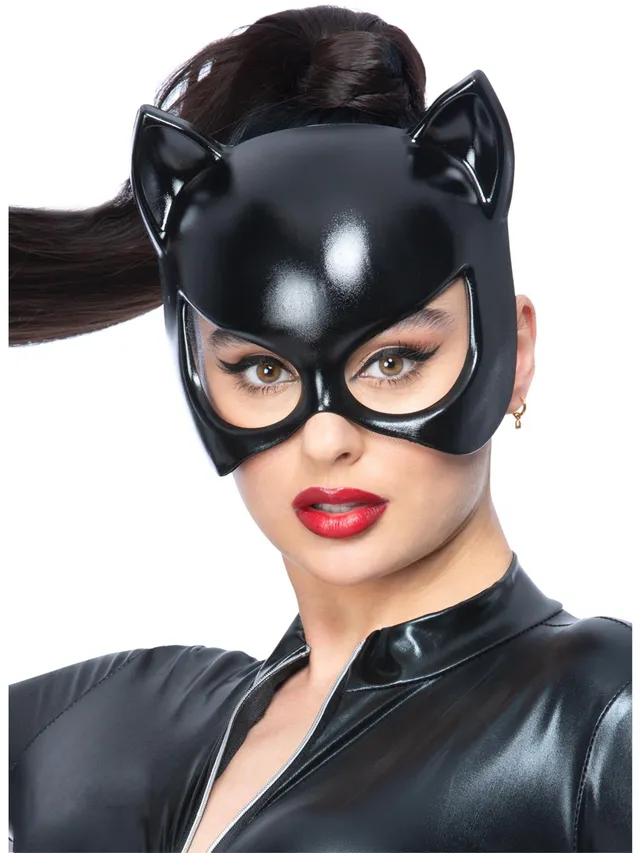 smiffys-fever-black-cat-augenmaske-katze-schwarz image 1