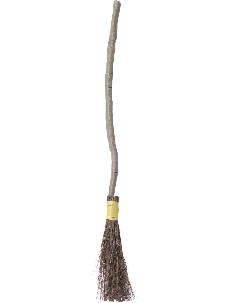 smiffys-fever-besen-98-cm-hexenbesen-braun-grau-3-teilig image 1