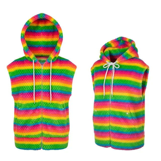 boland-fluffy-uv-weste-mehrfarbig-m-kunstfell image 1