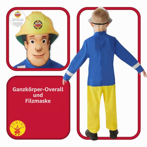 rubie-s-deluxe-feuerwehrmann-sam-kost-m-2-3-jahre-kinder image 8