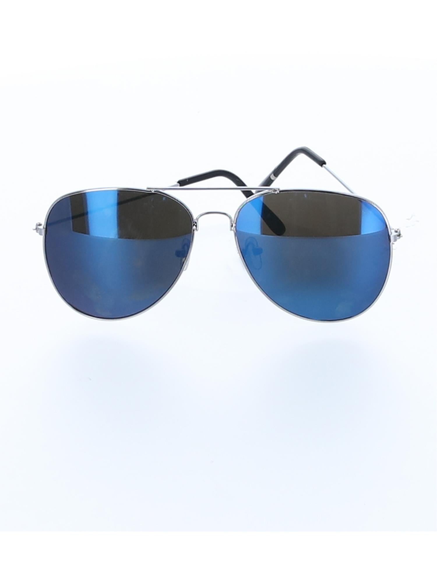 smiffys-fever-aviator-specs-pilotenbrille-blau-verspiegelt image 2