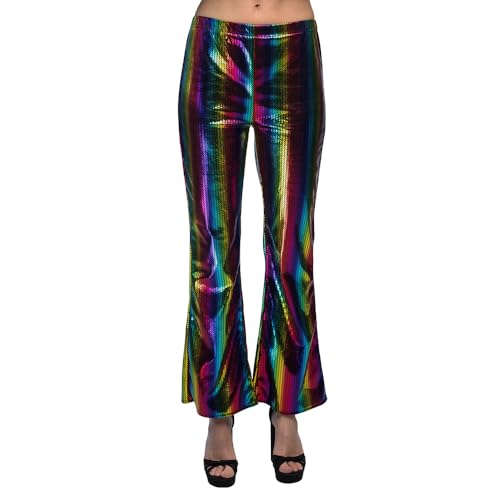 boland-rainbow-schlaghose-l-xl-stretch-bunt-70er image 4