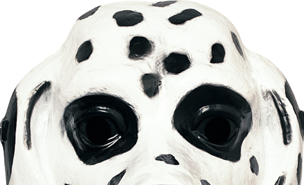 rubies-masques-hund-maske-dalmatiner-pvc-tiermaske image 2