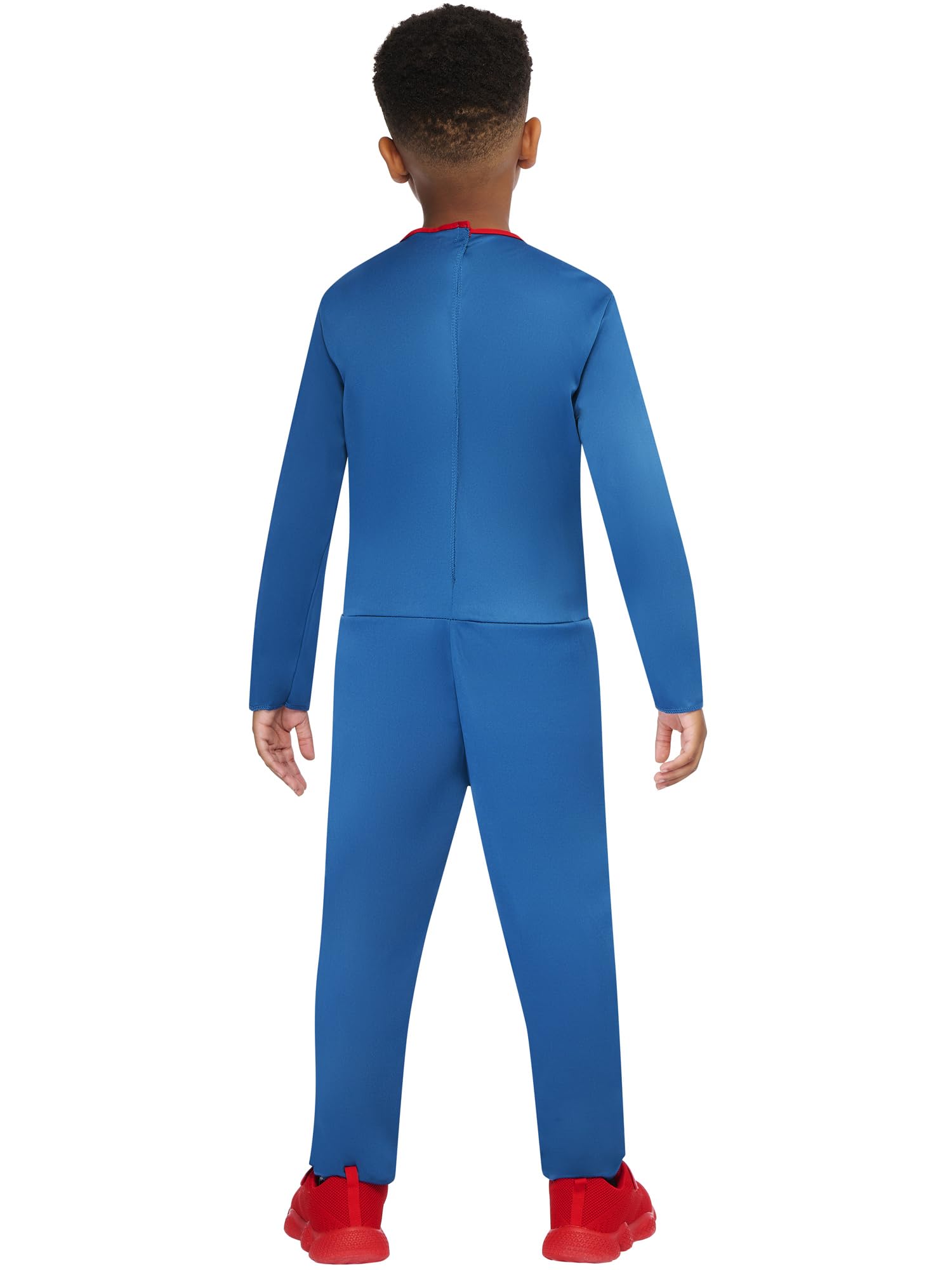 rubie-s-deluxe-spiderman-kost-m-kinder-rot-blau-7-8-jahre image 4