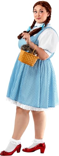 rubie-s-deluxe-dorothy-zauberer-von-oz-damenkost-m-bergr-e image 8