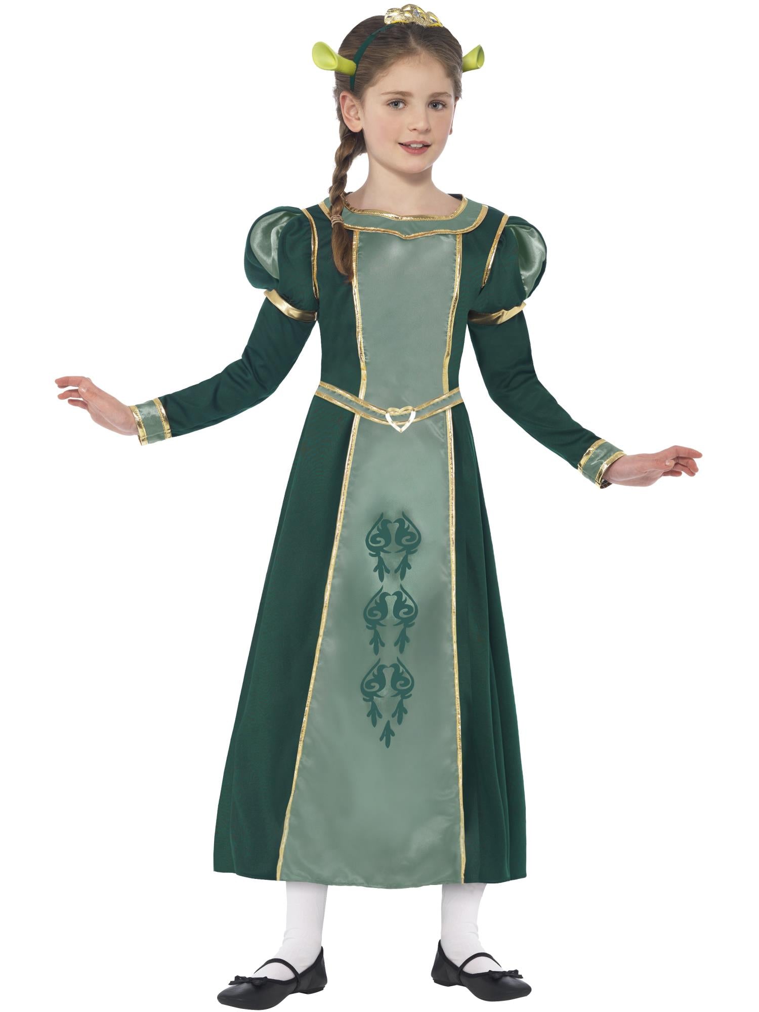 smiffys-fever-shrek-fiona-kost-m-20491-kleid-gr-n-gr-m image 1