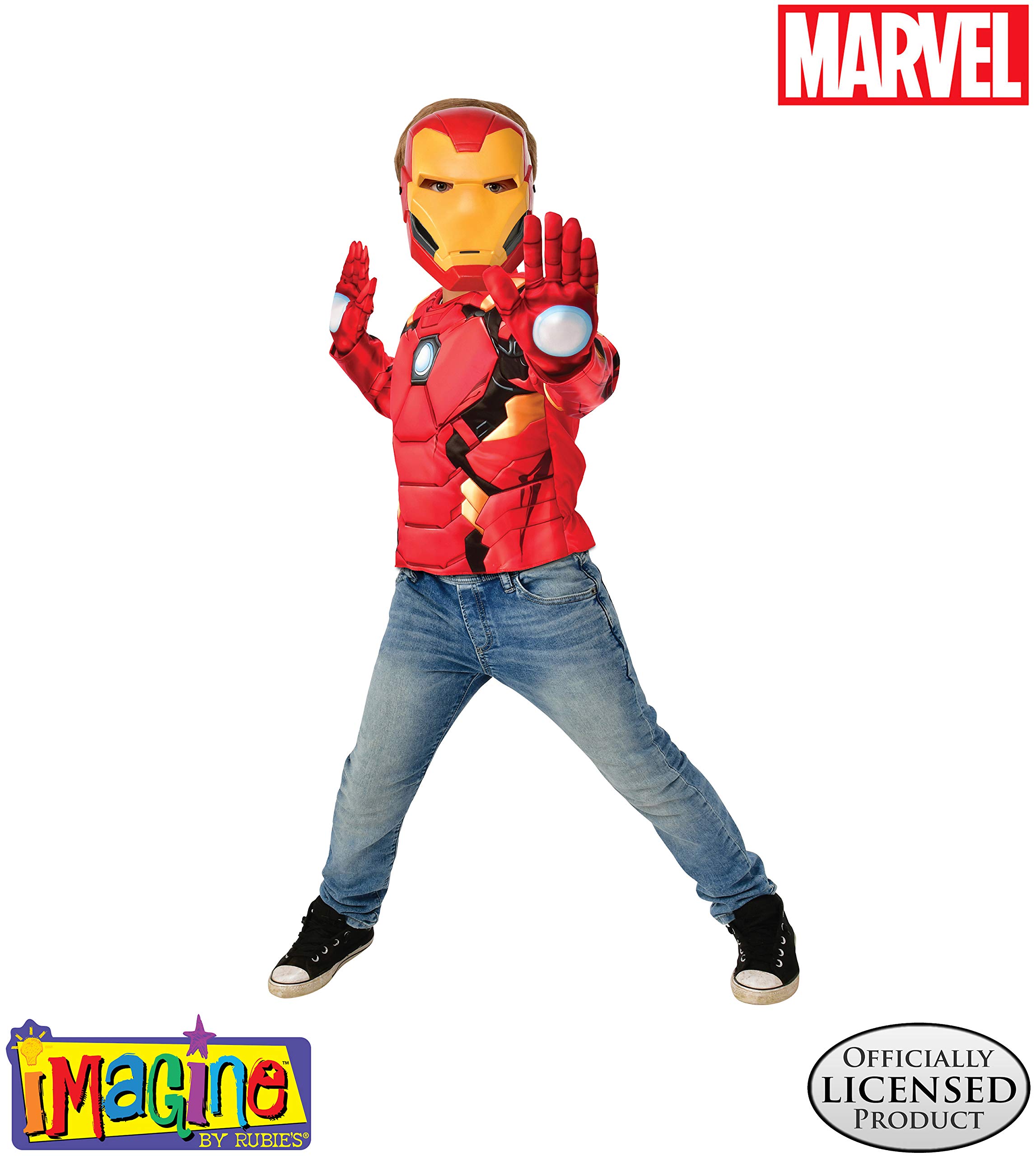 rubie-s-iron-man-kost-m-kinder-gr-m-mit-maske-deluxe image 2