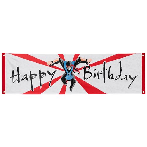 boland-ninja-happy-birthday-banner-180x50-cm-partydeko image 4