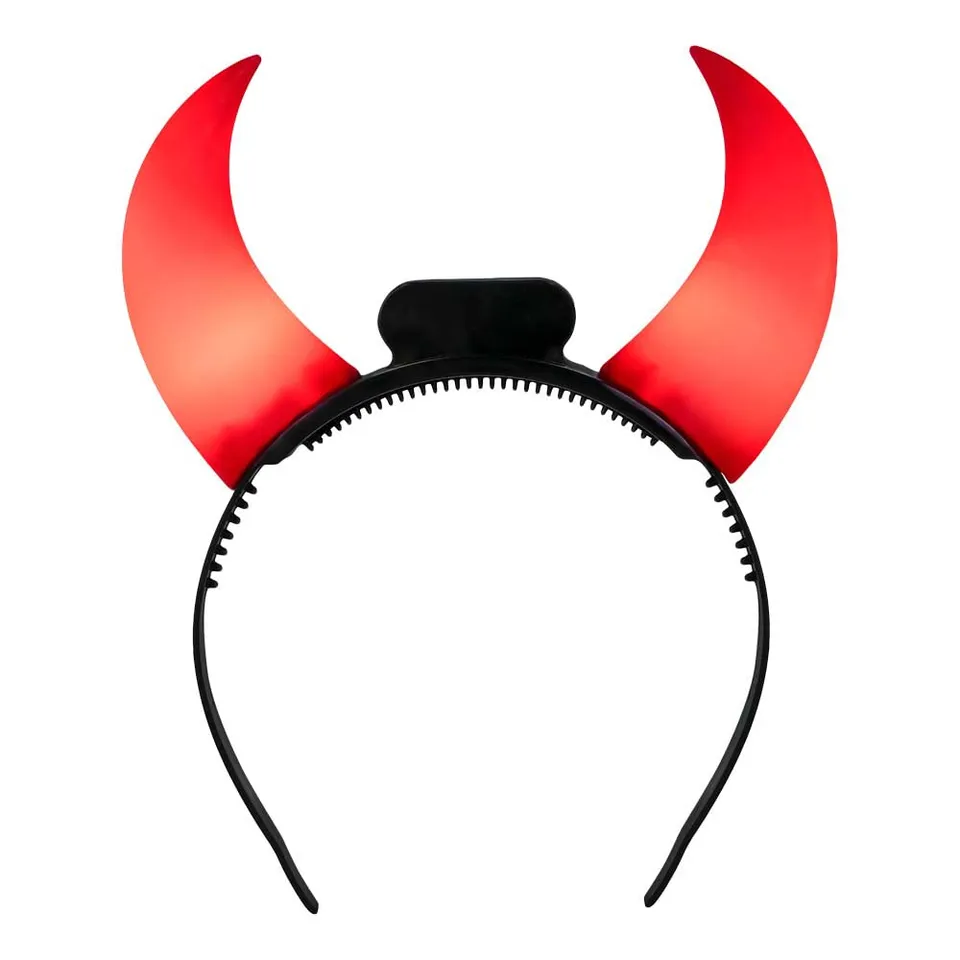 boland-headwear-led-teufelsh-rner-tiara-rot-schwarz-haarreif image 1