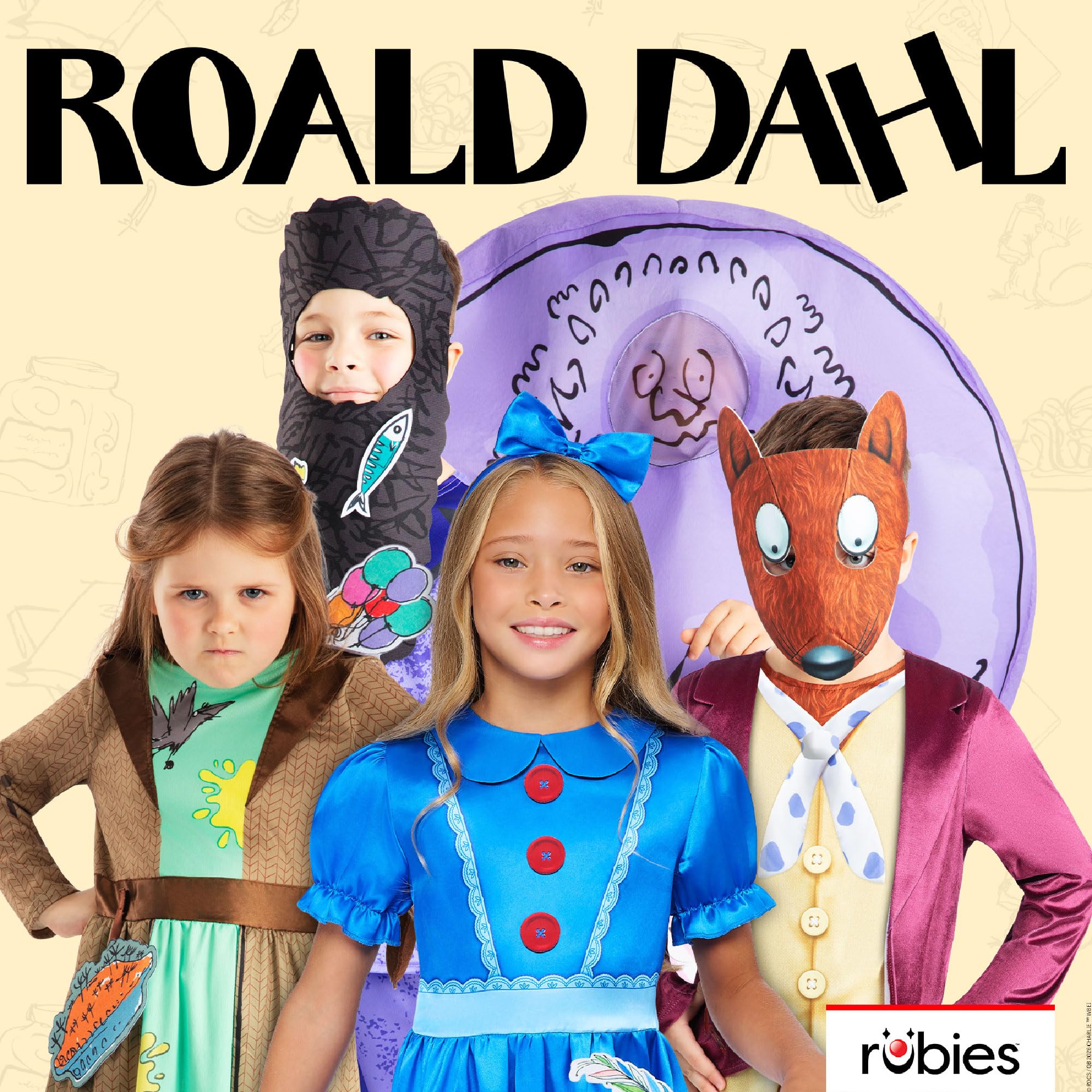 rubie-s-deluxe-mrs-twit-kinderkost-m-9-10-jahre-roald-dahl image 6