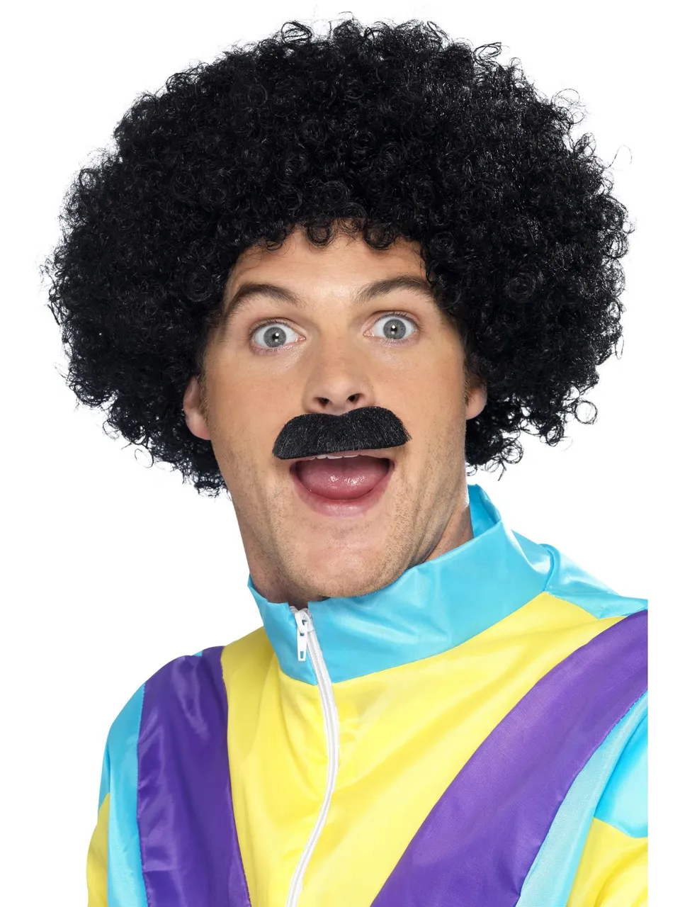 smiffys-fever-scouser-set-per-cke-bart-schwarz image 1