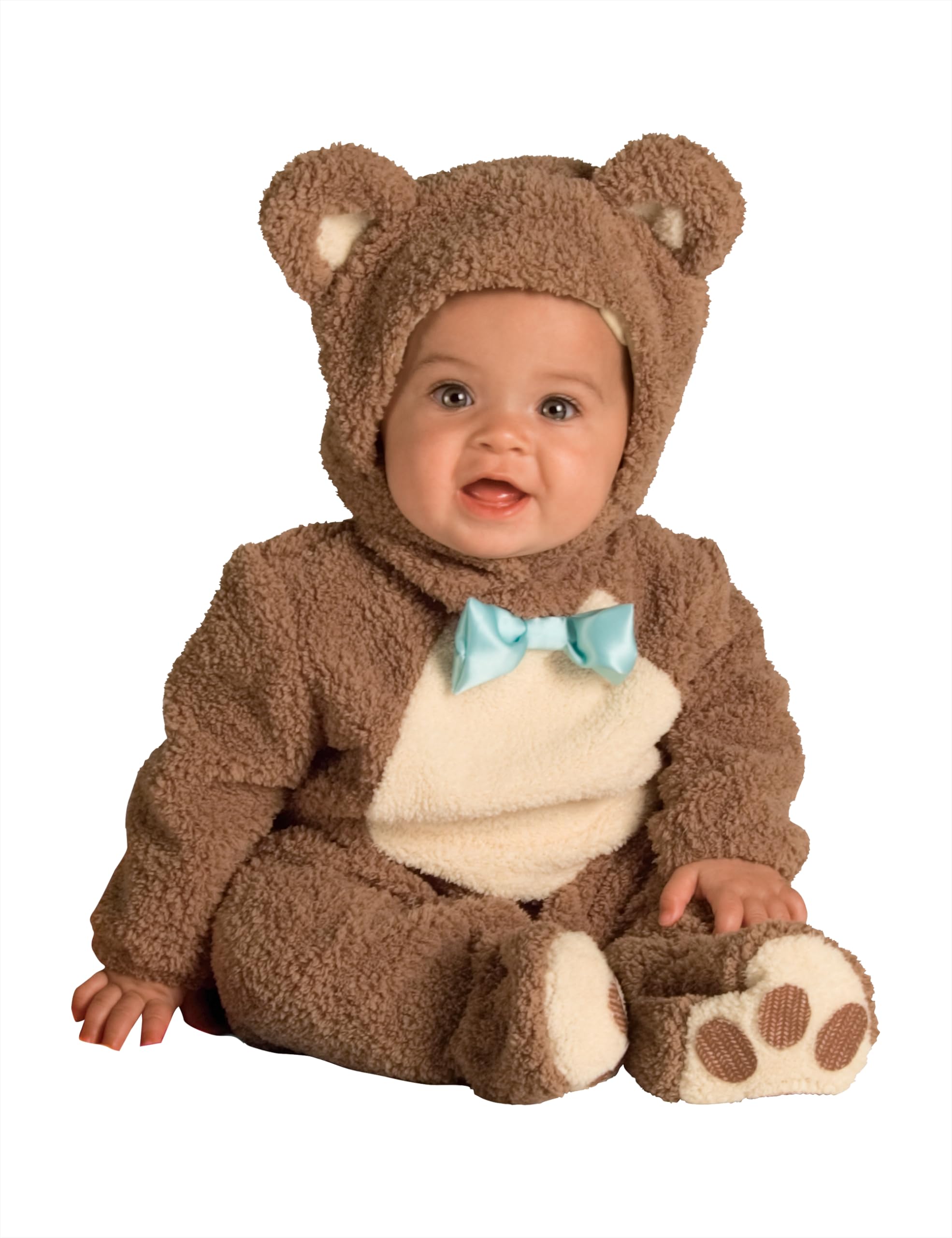 rubie-s-deluxe-teddy-kost-m-baby-1-2-jahre-mit-m-tze image 1
