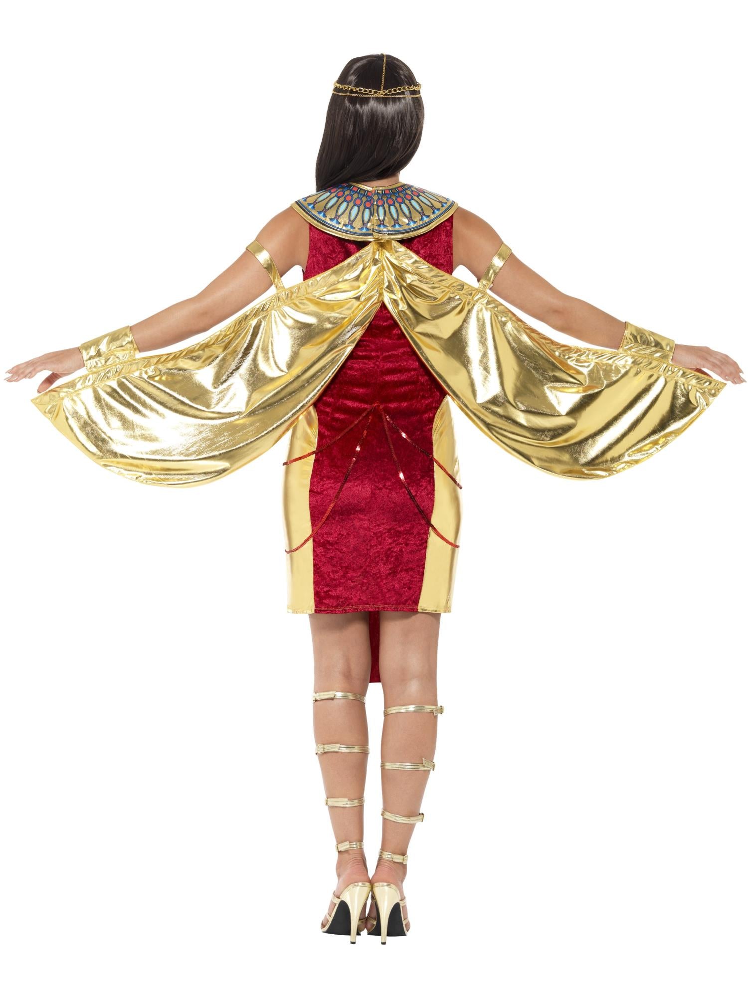 smiffys-fever-egyptian-goddess-kost-m-rot-s image 2