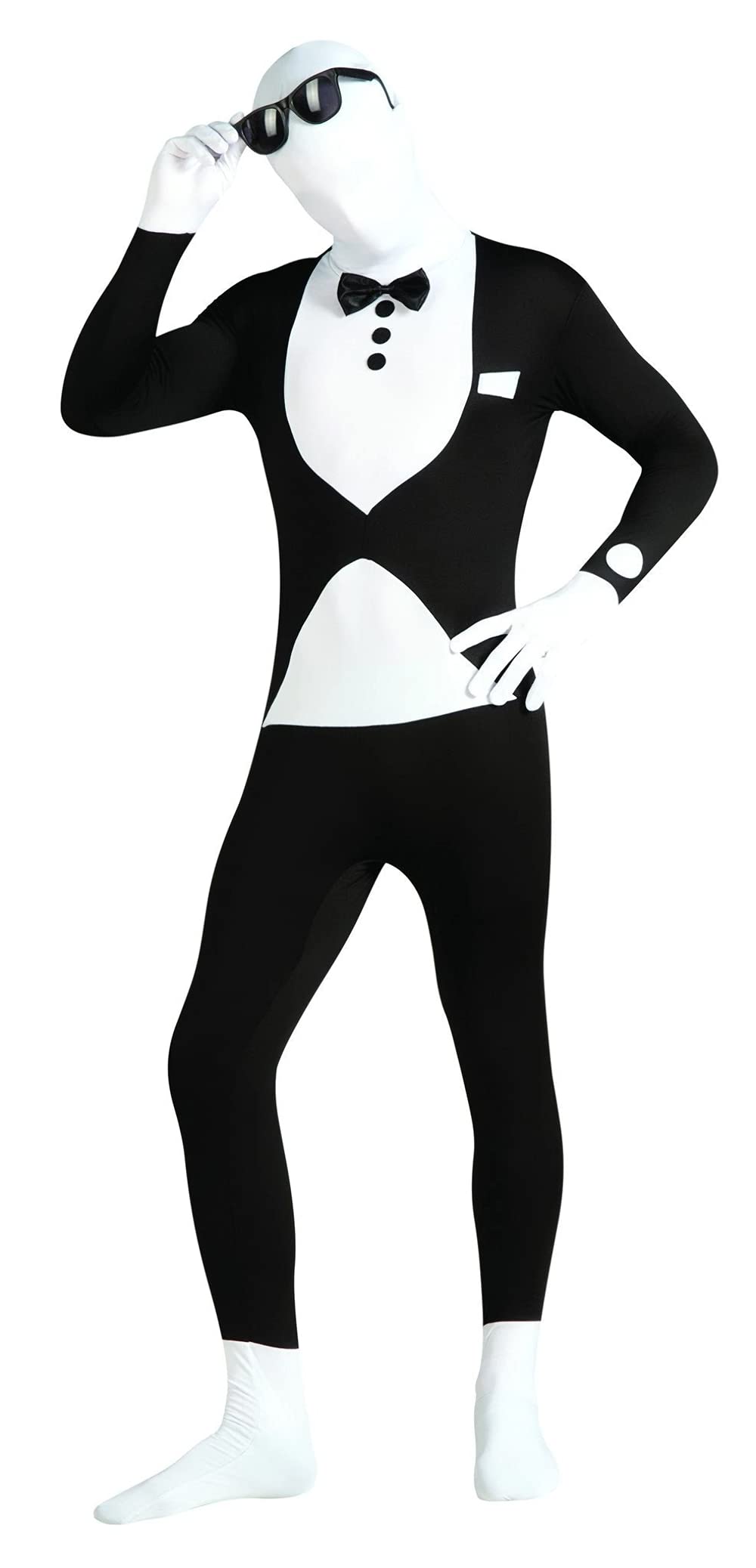 rubie-s-deluxe-2nd-skin-tuxedo-kost-m-herren-xl-smoking image 1