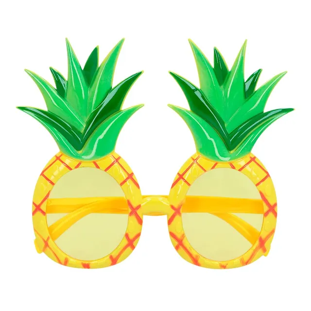 boland-accessories-partybrille-ananas-fruity-gelb-kunststoff image 1
