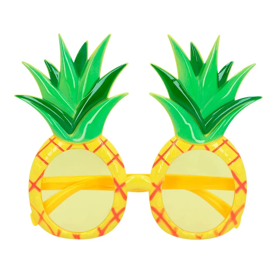 boland-accessories-partybrille-ananas-fruity-gelb-kunststoff image 1