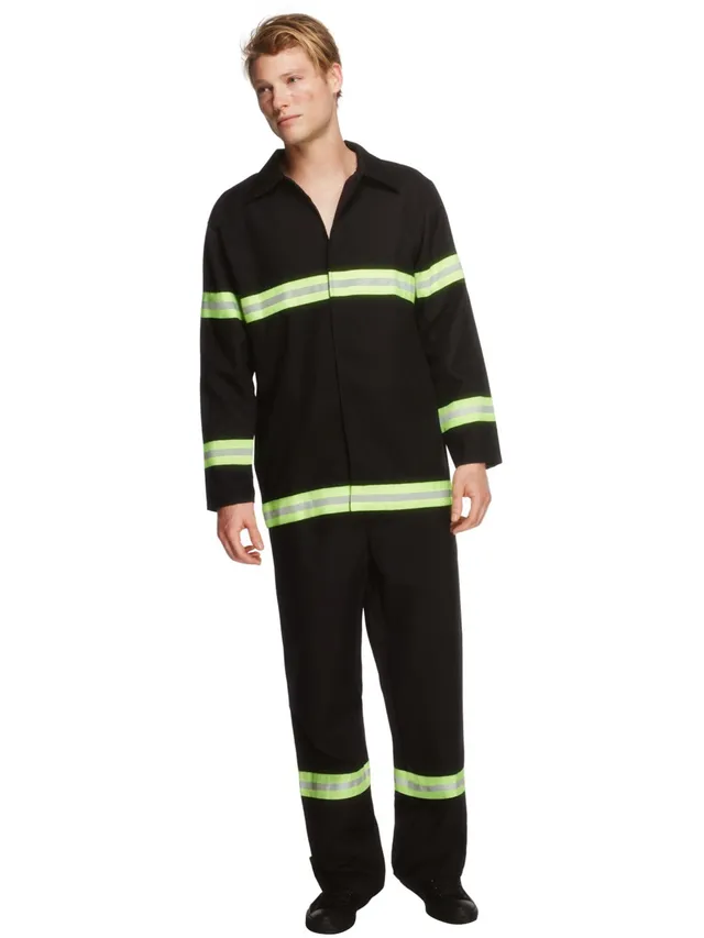 smiffys-fever-fireman-kost-m-herren-schwarz-m image 1