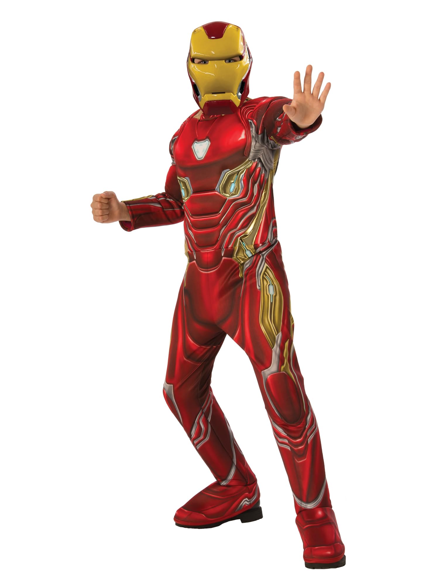 rubie-s-avengers-iron-man-deluxe-kost-m-m-mehrfarbig image 1