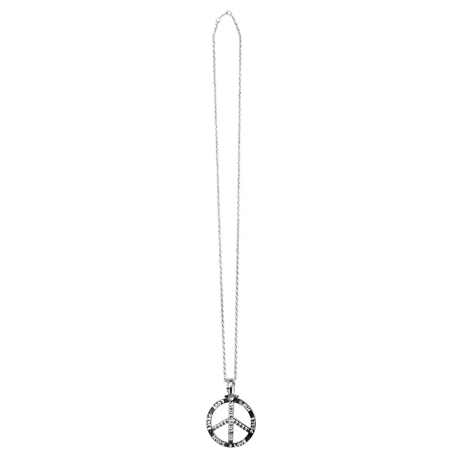 boland-peace-halskette-hippie-retro-strass-love-hope image 1