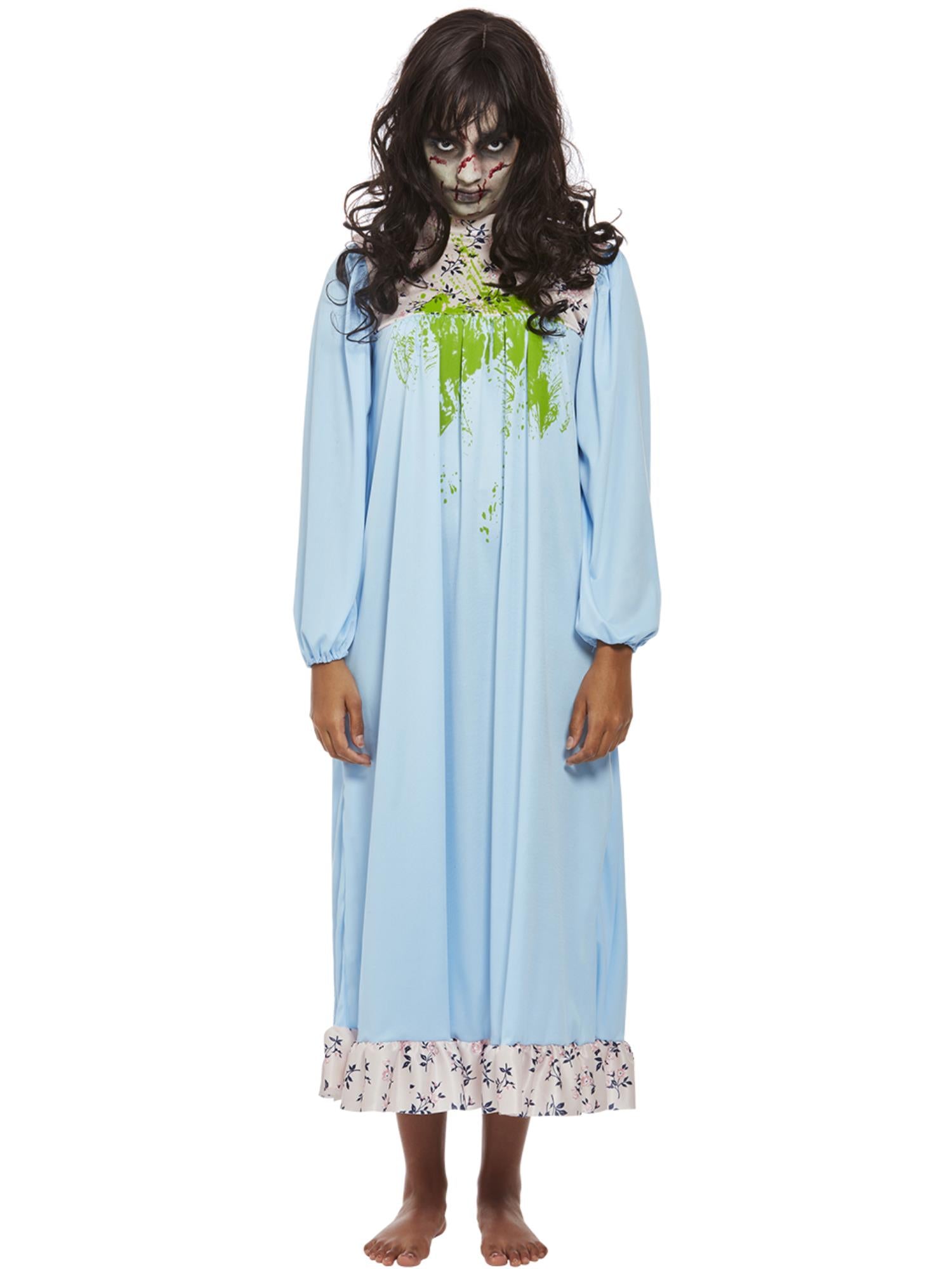 smiffys-fever-possessed-girl-kost-m-blau-gr-s image 1