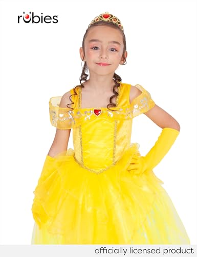 rubie-s-deluxe-prinzessinnenkost-m-gelb-3-4-jahre-kleid image 6