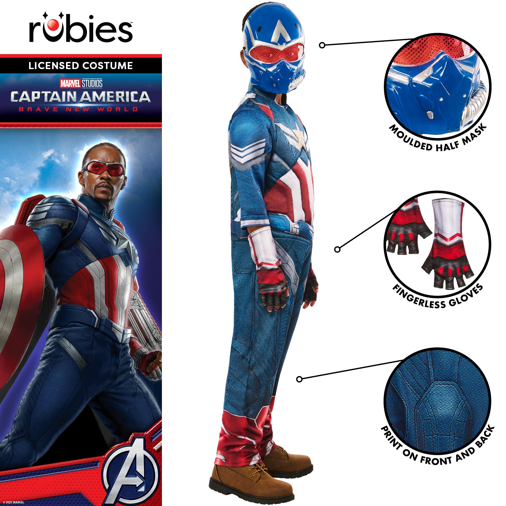 rubie-s-deluxe-brave-new-world-captain-america-kost-m-7-8-jahre image 4