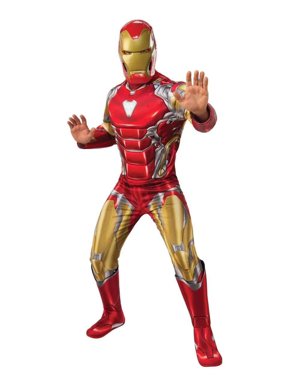rubies-iron-man-endgame-luxe-kost-m-erwachsene-rot-gold image 1