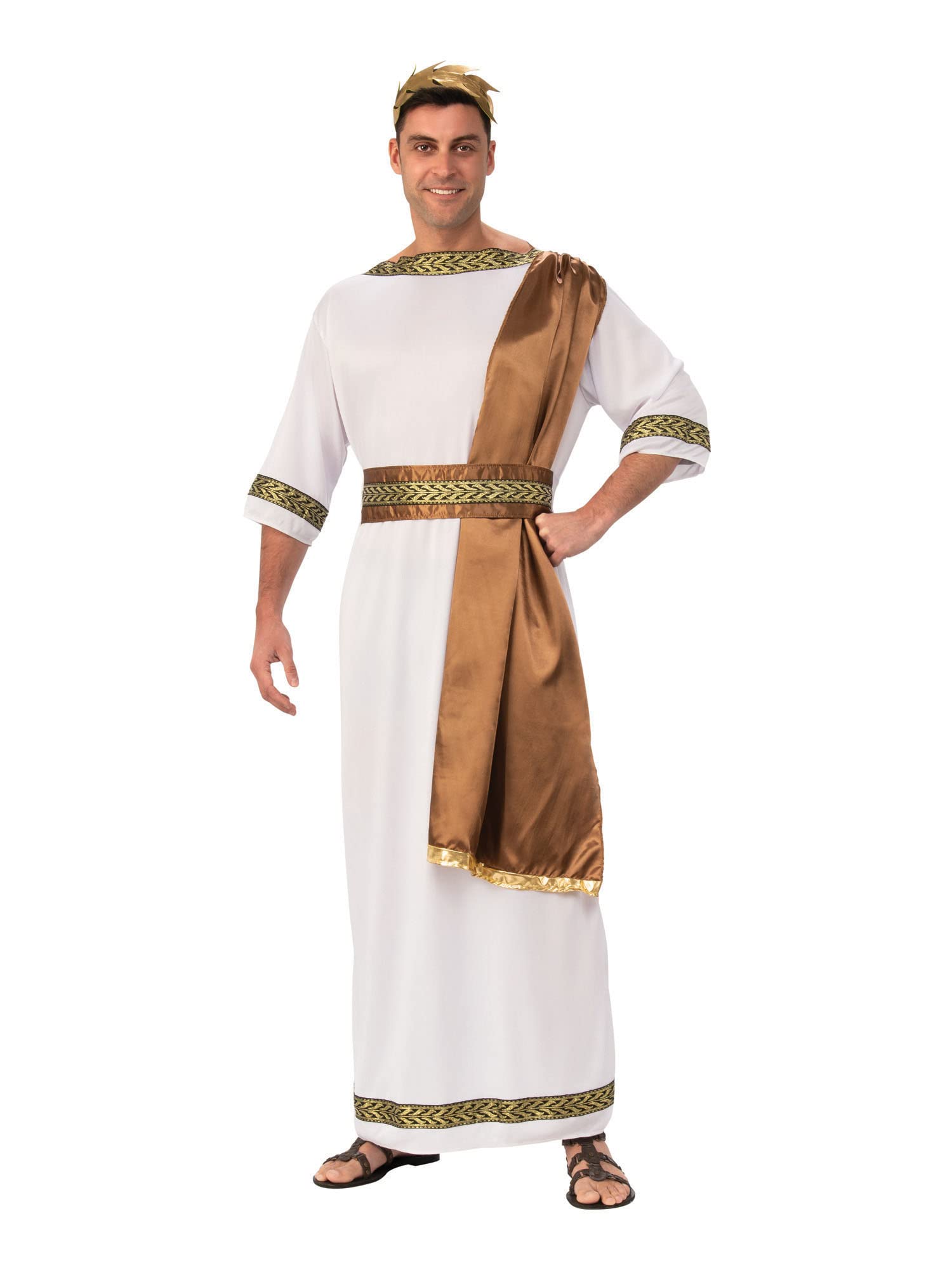 rubie-s-deluxe-ac734x-griechischer-gott-kost-m-xl-wei-braun image 1