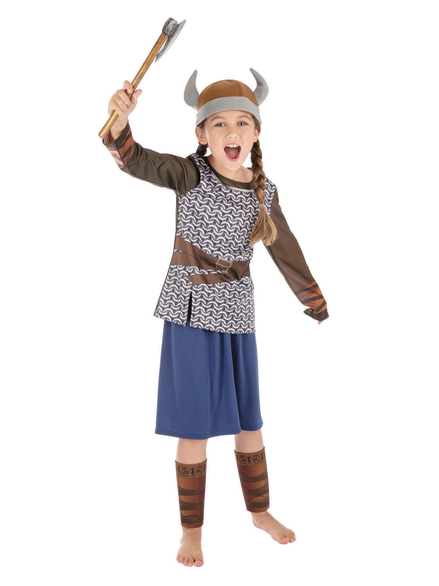 rubie-s-deluxe-wikinger-kost-m-m-dchen-mit-kleid image 4