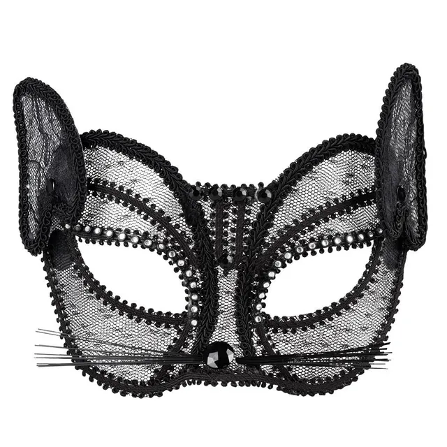boland-masks-spitzen-augenmaske-katze-schwarz-damen image 1