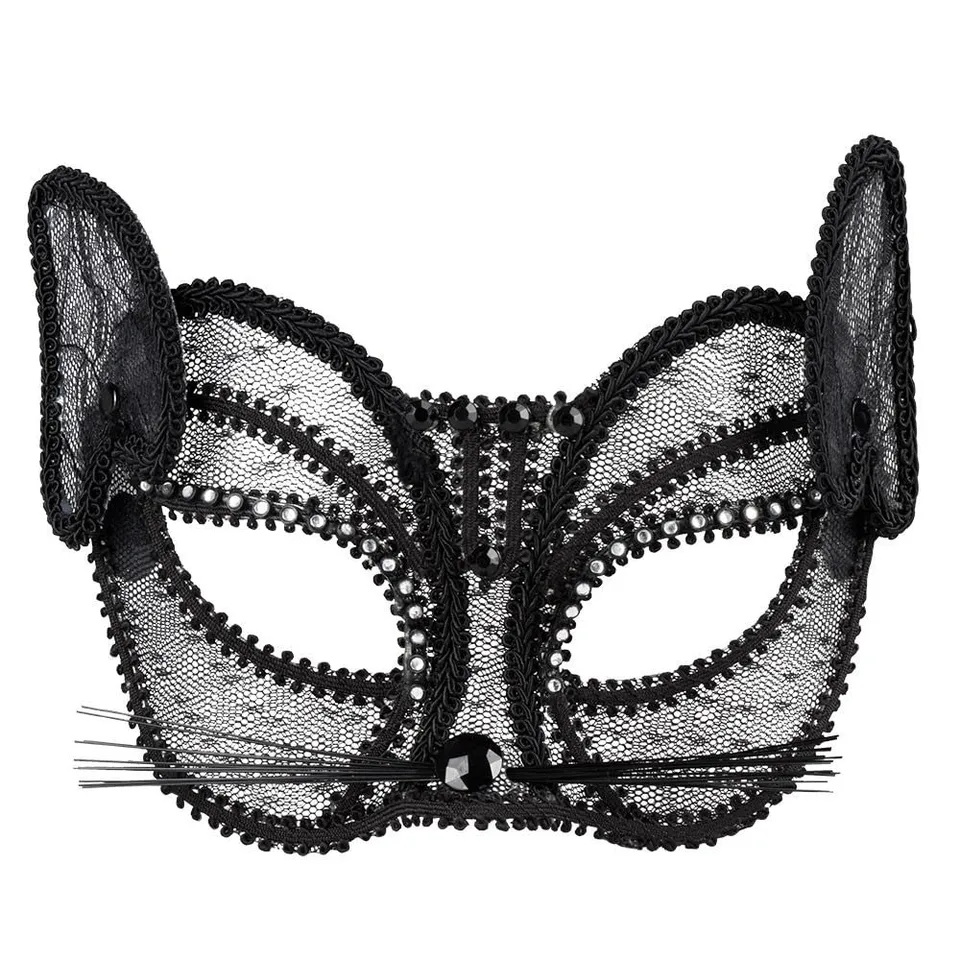 boland-masks-spitzen-augenmaske-katze-schwarz-damen image 1