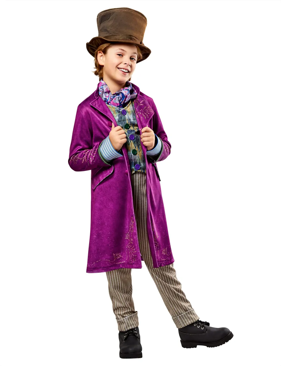 rubie-s-deluxe-willy-wonka-kost-m-jungen-gr-s-film image 1