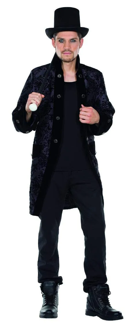 rubie-s-deluxe-14311-gothic-mantel-herren-gr-58-schwarz image 1