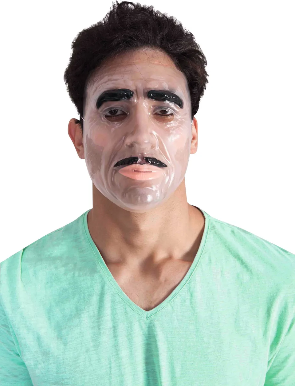 rubies-new-design-transparente-herren-maske-plastik image 1