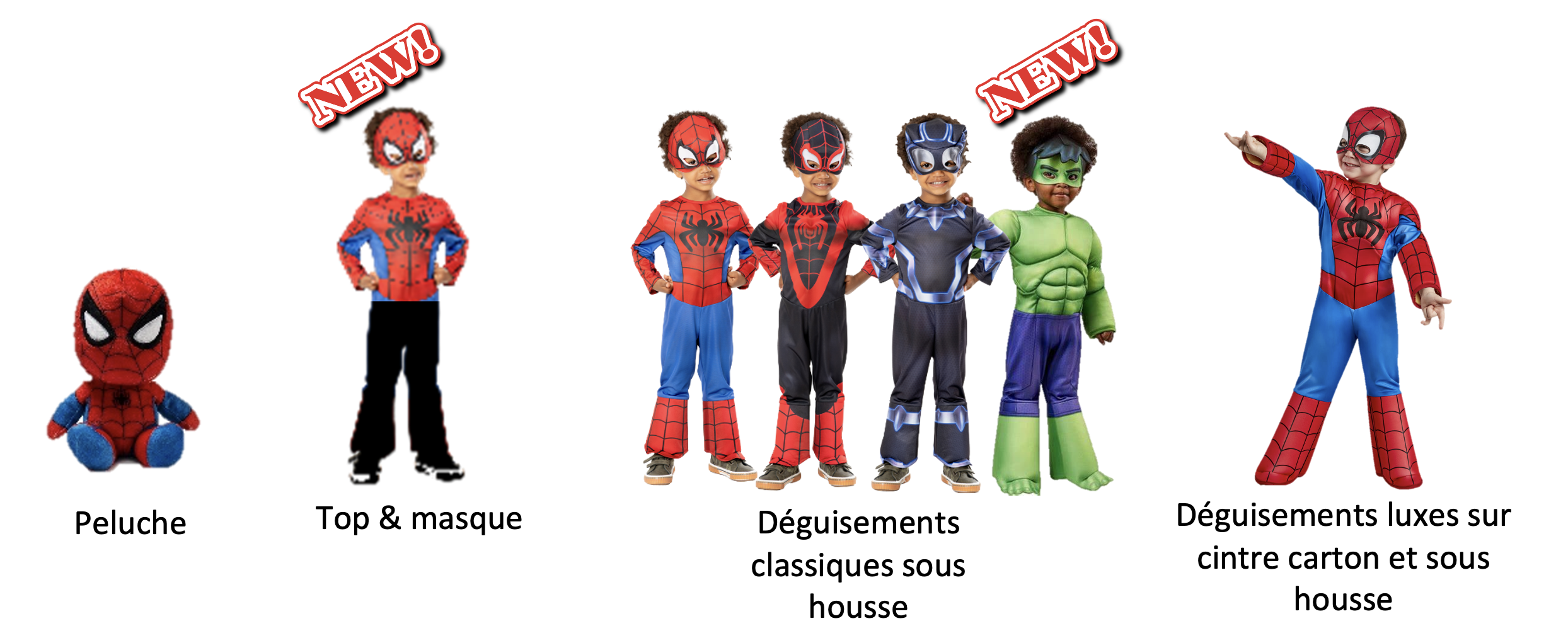 rubies-spidey-freunde-verkaufsdisplay-70x40x230-cm image 2