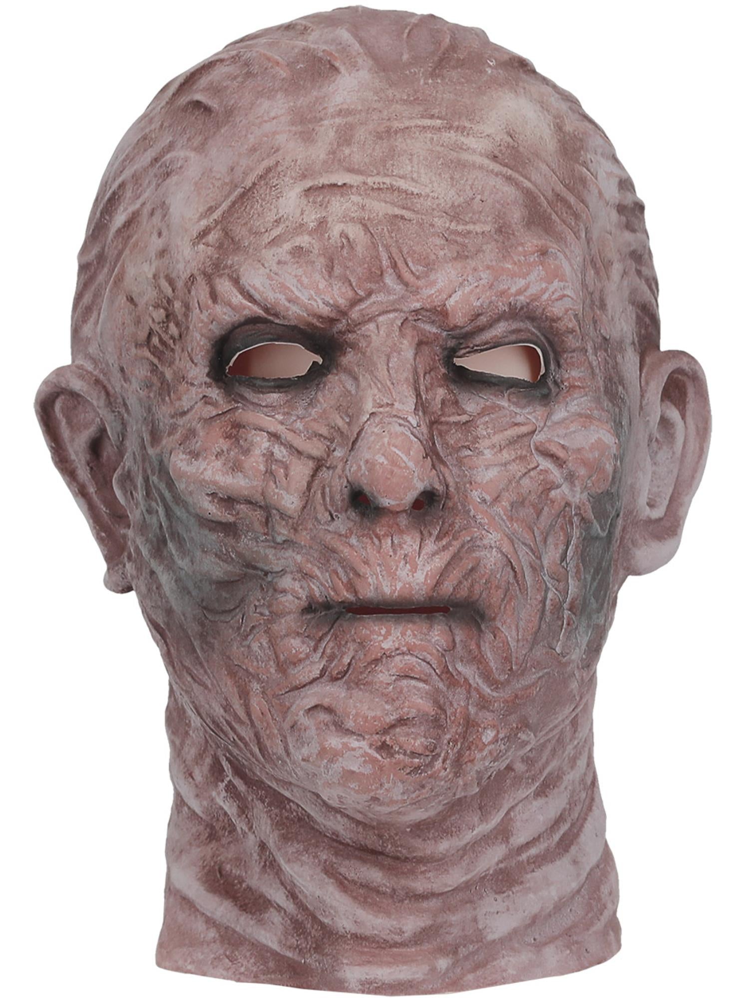 smiffys-makeup-fx-mummy-latex-maske-universal-beige image 4