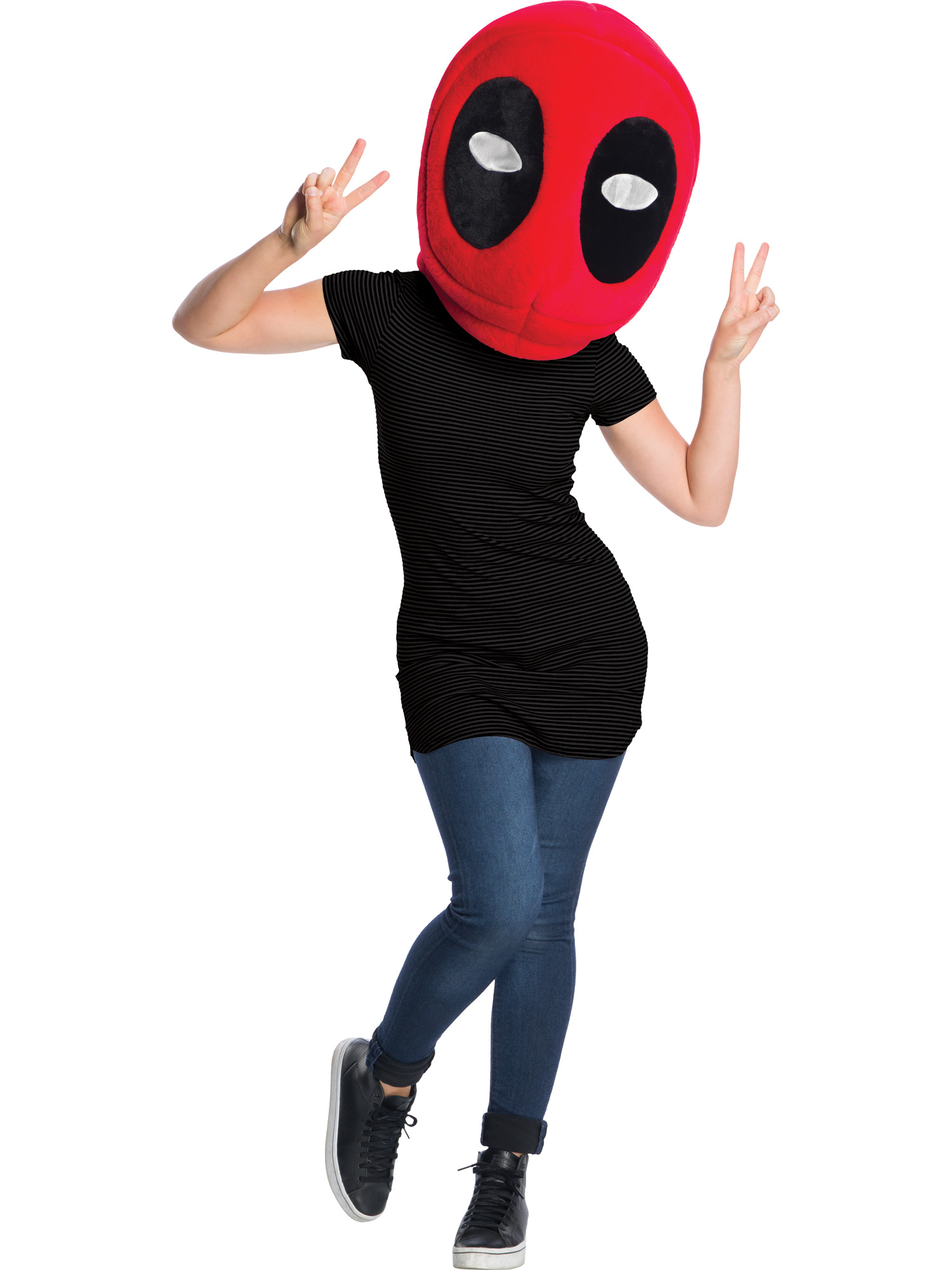 rubies-deadpool-maskottchen-maske-pl-sch-riesenmaske image 1