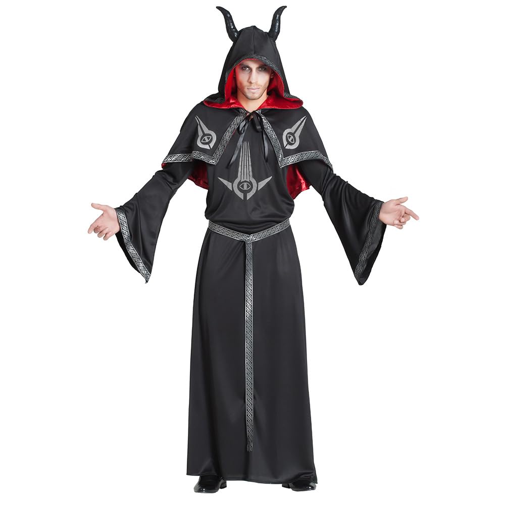 boland-halloween-schwarzer-d-mon-kost-m-m-l-erwachsene image 1