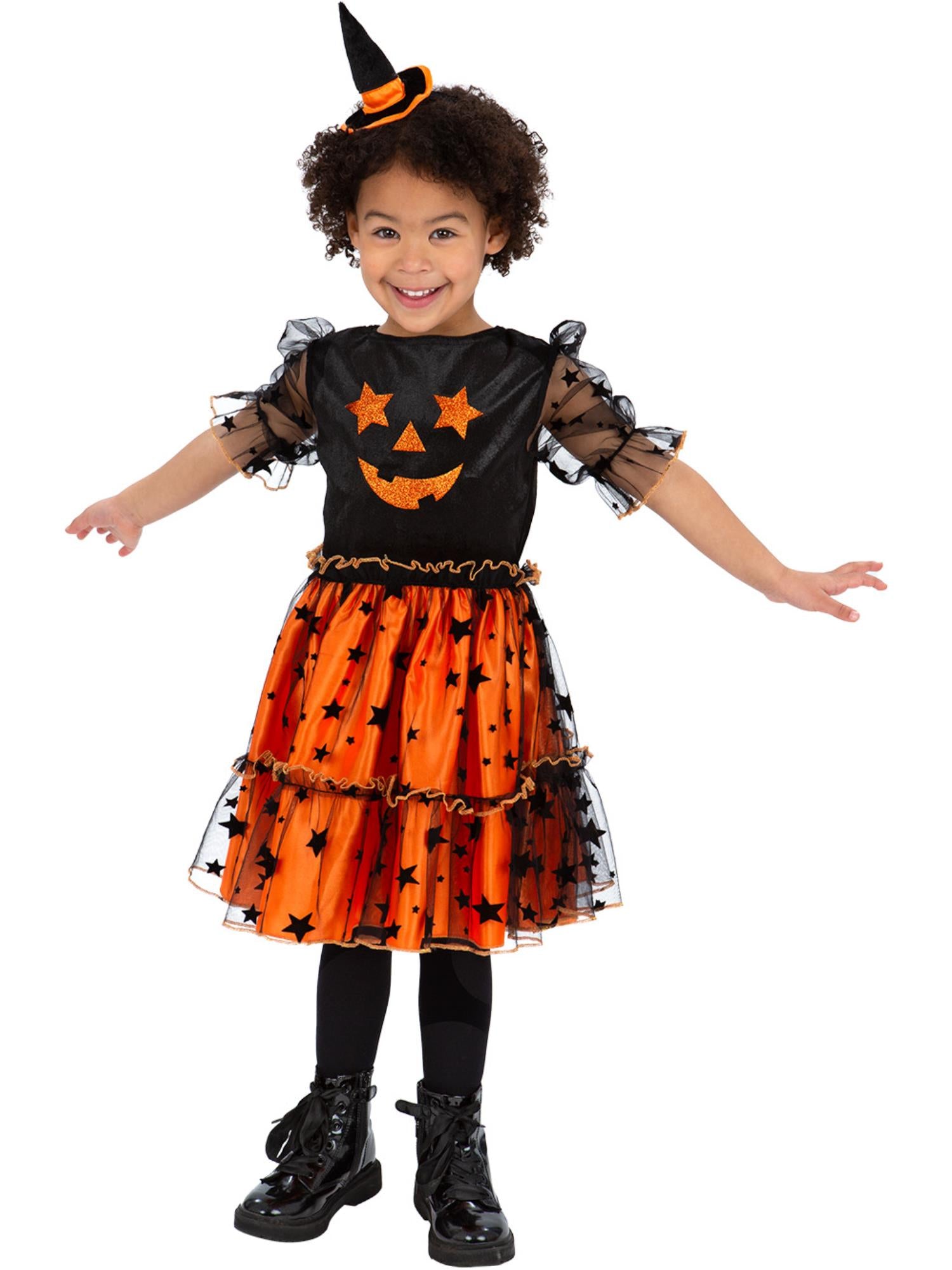 smiffys-fever-pumpkin-kinderkost-m-orange-gr-s image 1