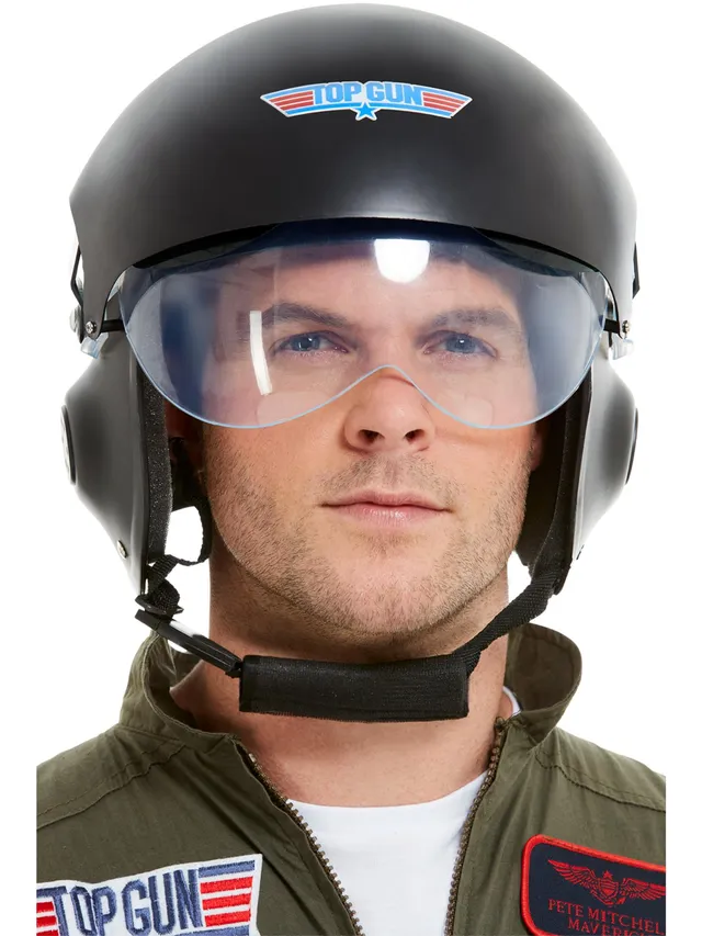 smiffys-fever-top-gun-deluxe-helm-pilot-schwarz-einheitsgr-e image 1