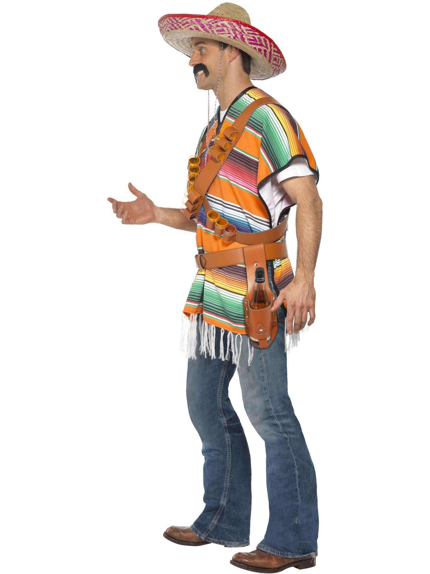 smiffys-fever-tequila-shooter-kost-m-poncho-herren-party image 3