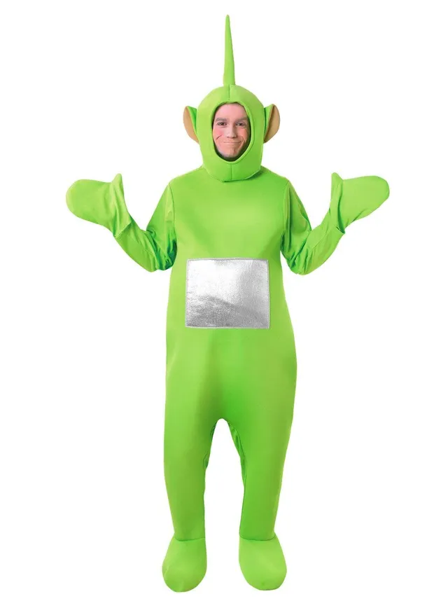 rubie-s-deluxe-teletubbies-kost-m-gr-n-einteiler-standard image 1