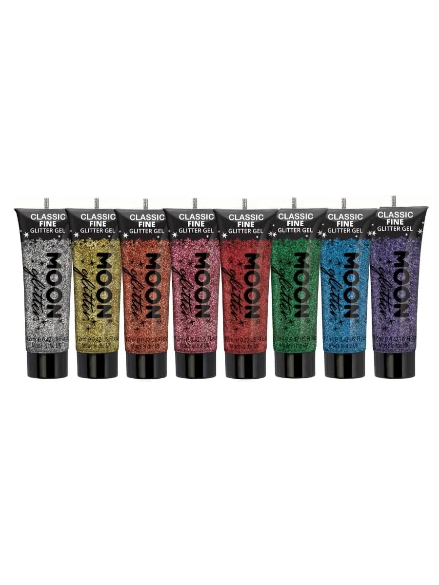 smiffys-makeup-fx-glitzer-gel-gold-12-ml-fein image 1
