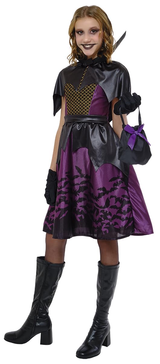 rubie-s-deluxe-lady-vampir-kost-m-m-dchen-lila image 1