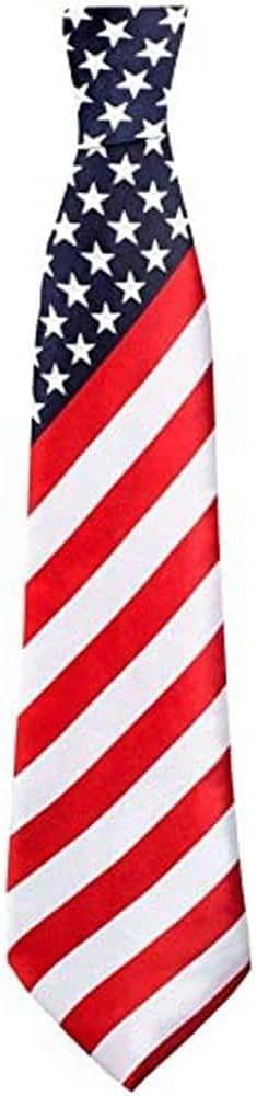 boland-usa-krawatte-stars-and-stripes-70-cm-amerika-accessoire image 1